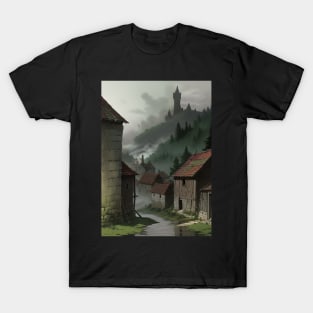 The Village of Barovia - Looming Castle Ravenloft T-Shirt